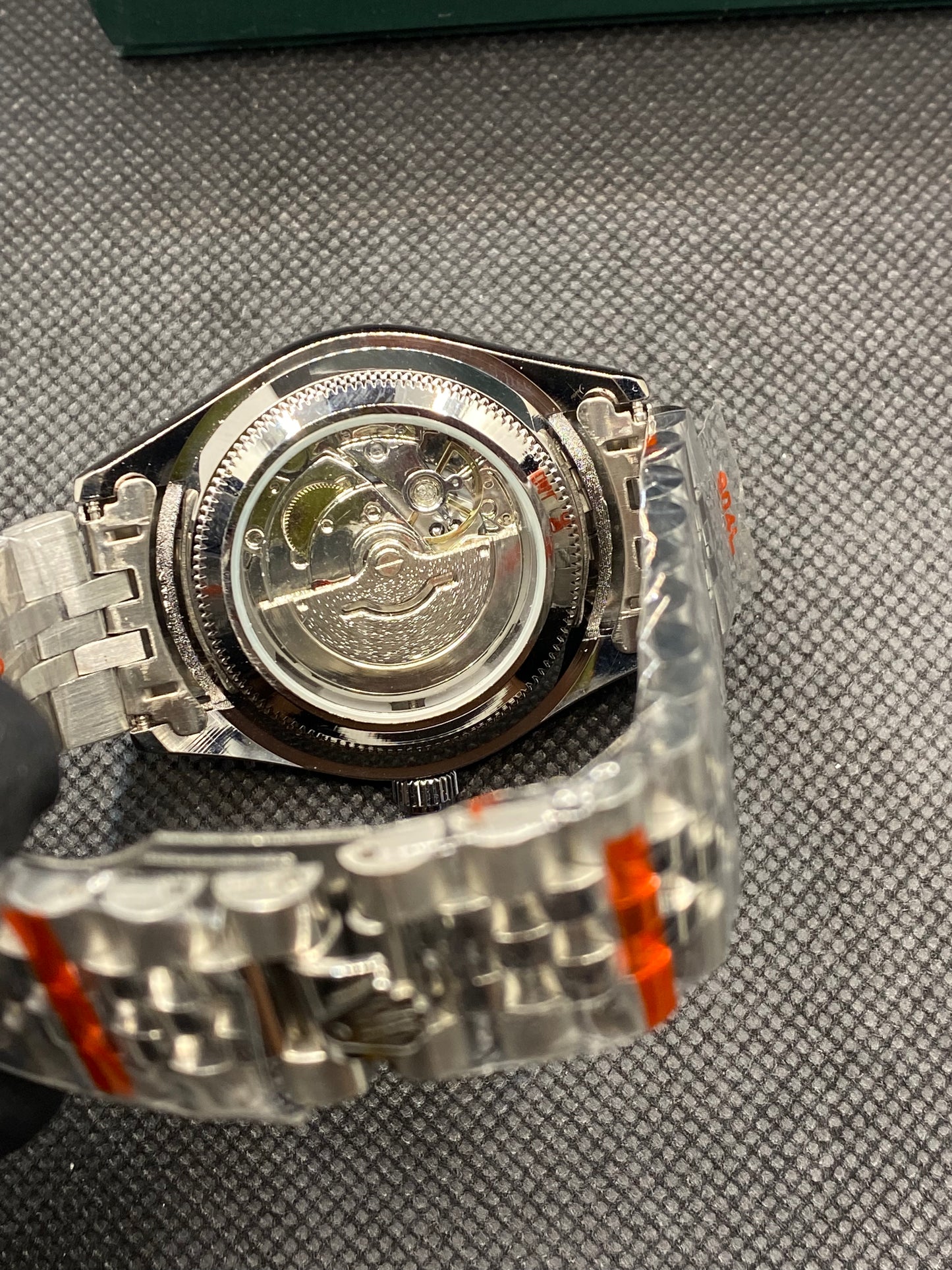 RLX SEMI AUTOMATIC BLACK DIAL WITH DATE