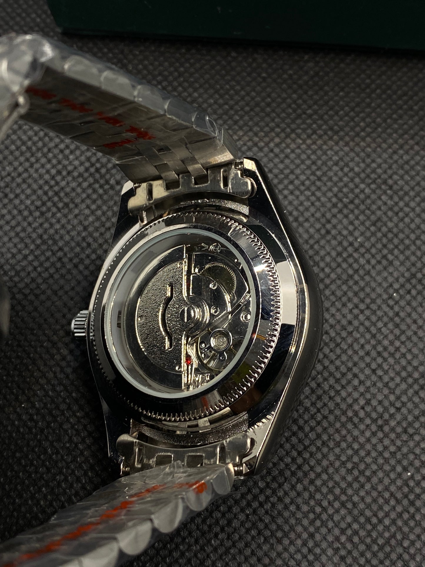 RLX SEMI AUTOMATIC BLACK DIAL WITH DATE