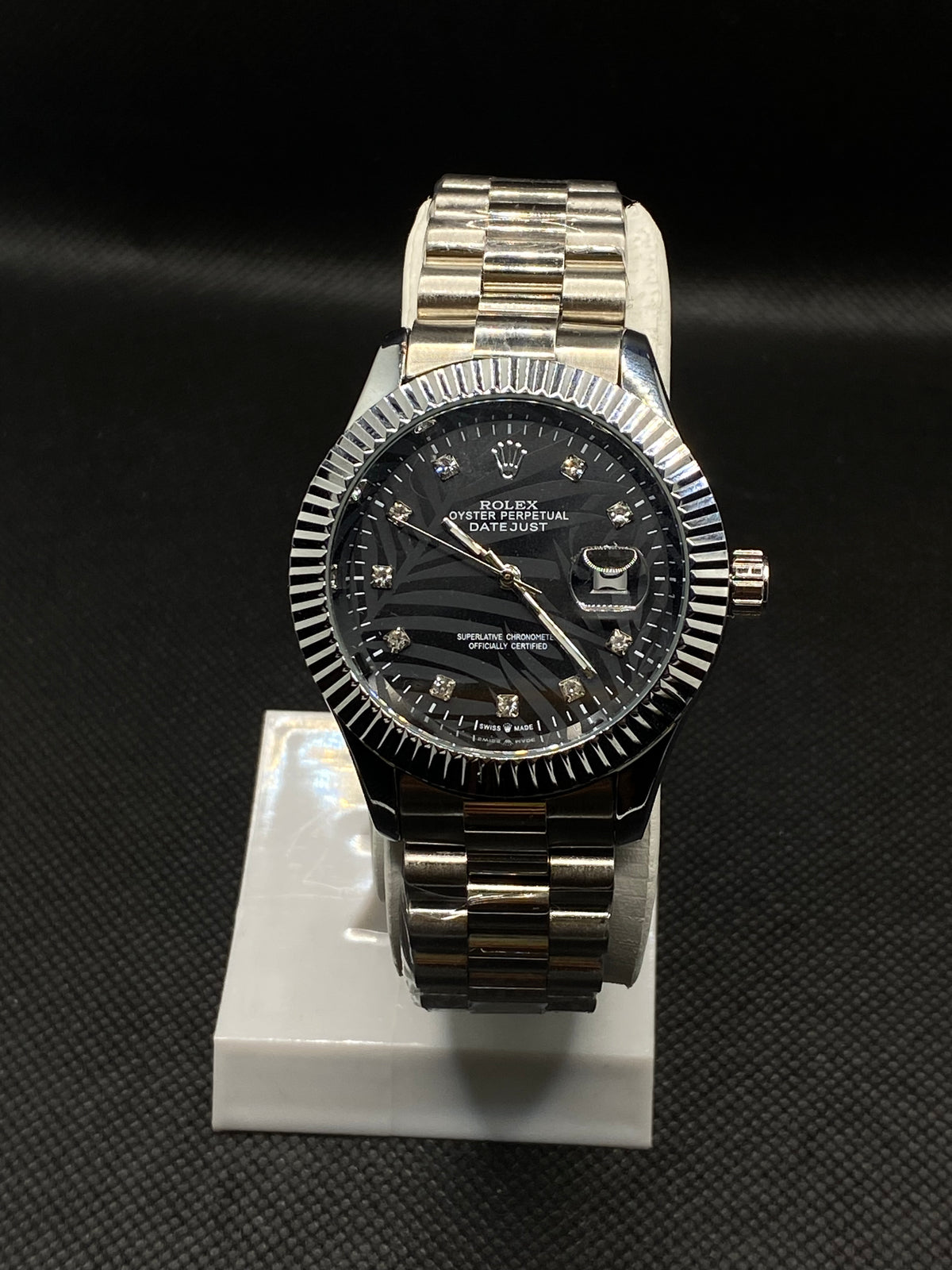 RLX DIAMOND STYLE BLACK DIAL