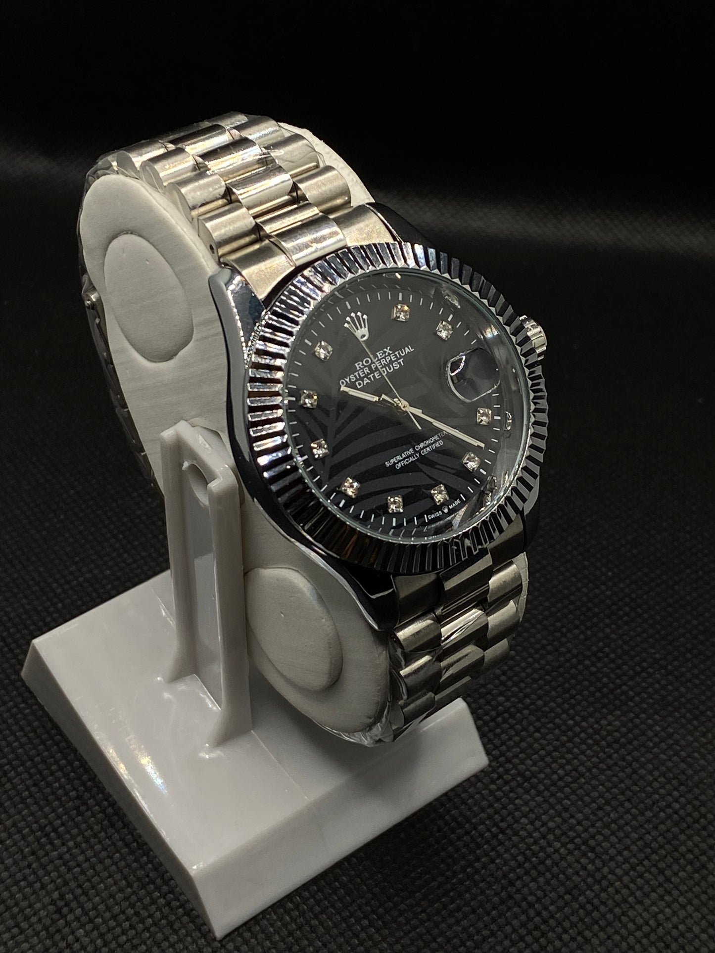 RLX DIAMOND STYLE BLACK DIAL