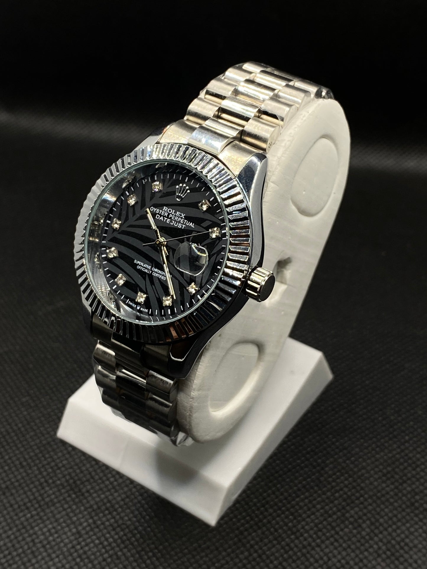 RLX DIAMOND STYLE BLACK DIAL