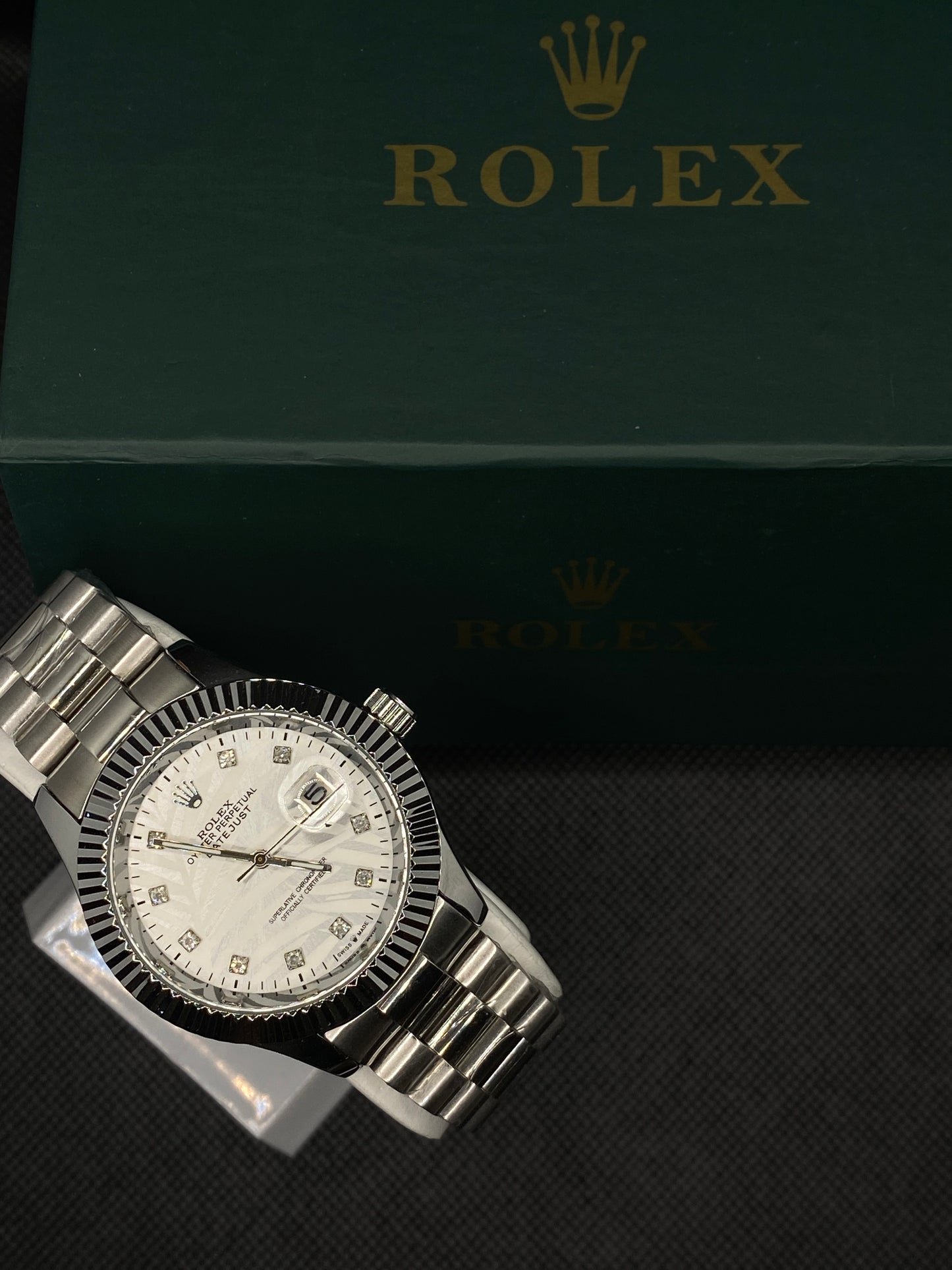 RLX DIAMOND STYLE WHITE DIAL