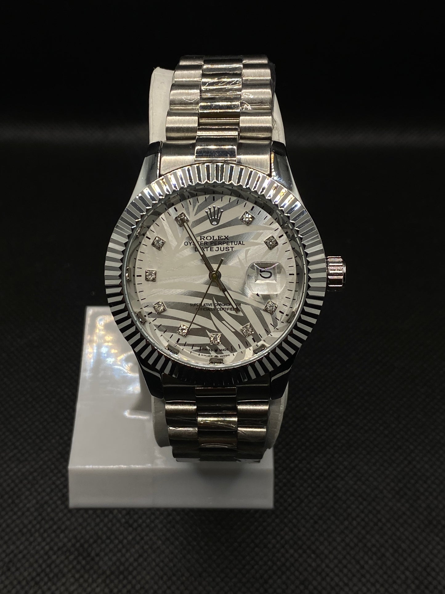 RLX DIAMOND STYLE WHITE DIAL