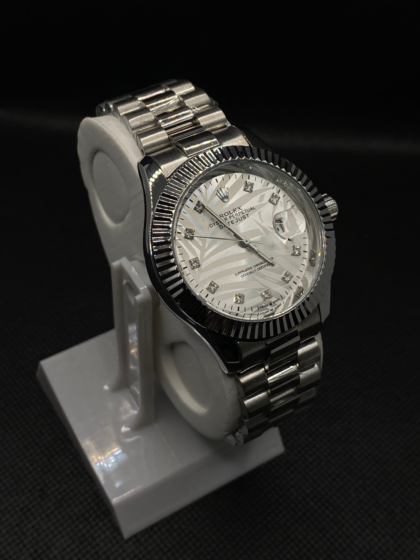 RLX DIAMOND STYLE WHITE DIAL