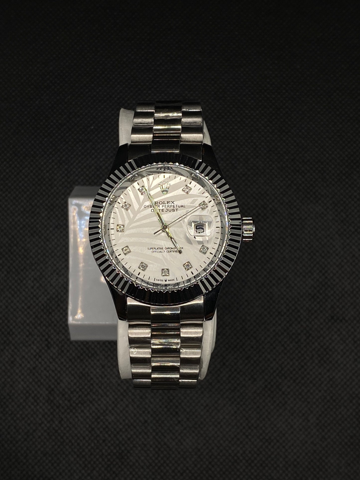 RLX DIAMOND STYLE WHITE DIAL