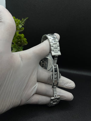 PP GENEVE IN TIFFANY DIAL WITH DATE STAINLESS STEEL STRAP