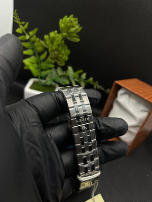 CITIZEN CLASSIC SLIM GREEN DIAL WITH DAY AND DATE IN STAINLESS STEEL