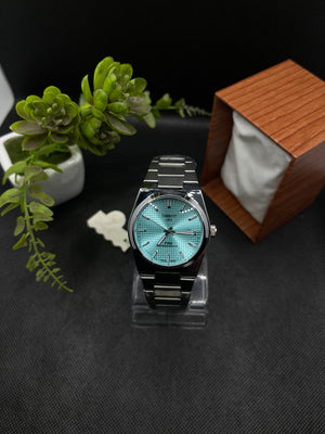 PRX POWERMATIC 80 TIFFANY DIAL WITH DATE IN STAINLESS STEEL CHAIN