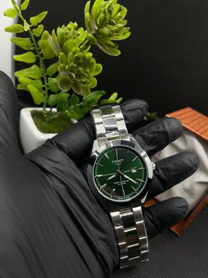 PRX POWERMATIC 80 GREEN DIAL WITH DATE IN STAINLESS STEEL CHAIN