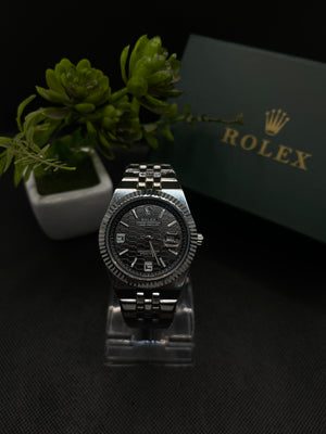 RLX 2025 BLACK DIAL OYSTER PERPETUAL LAND-DWELLER WATCH