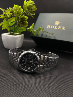 RLX 2025 BLACK DIAL OYSTER PERPETUAL LAND-DWELLER WATCH