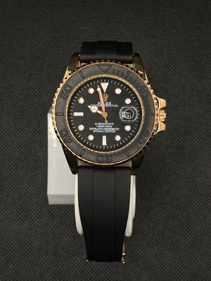 RLX YACHT-MASTER WATCH WITH SUBMARINE BLACK STRAP